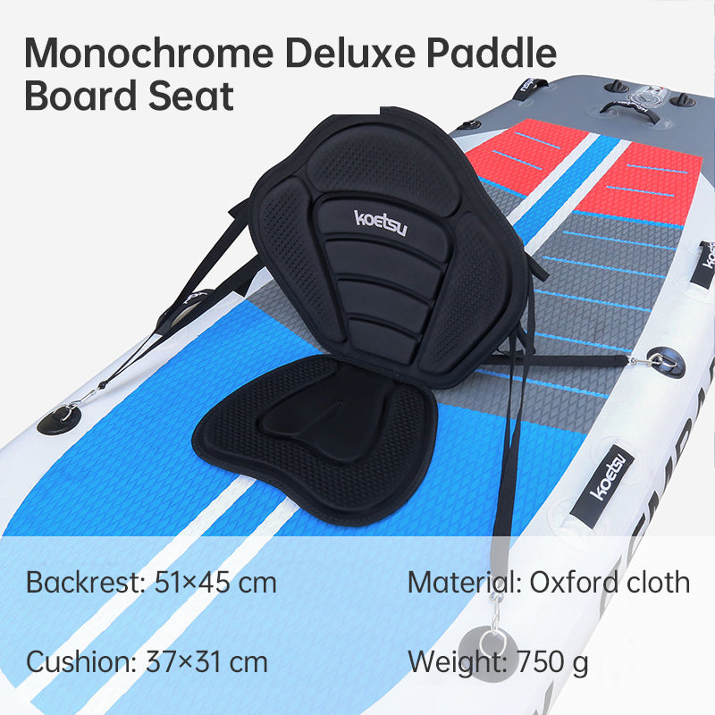 Adjustable Padded Kayak Seat with Backrest for Canoes and Paddleboards