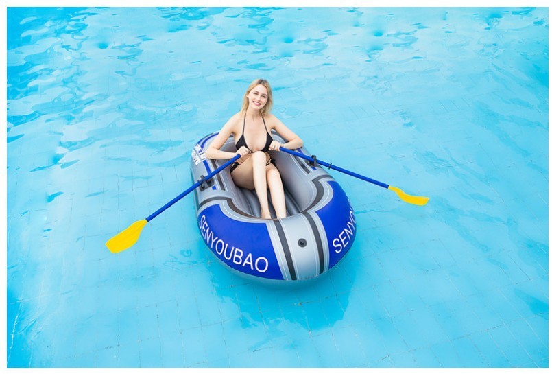 Inflatable PVC Fishing Kayak Boat for Outdoor Water Adventures