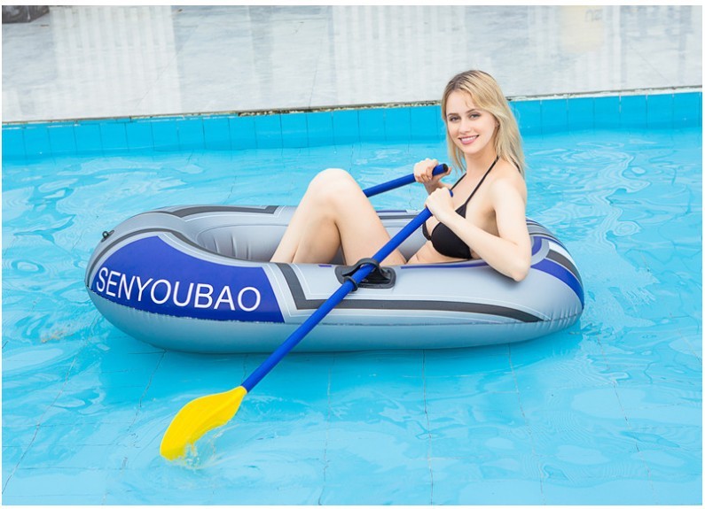 Inflatable PVC Fishing Kayak Boat for Outdoor Water Adventures