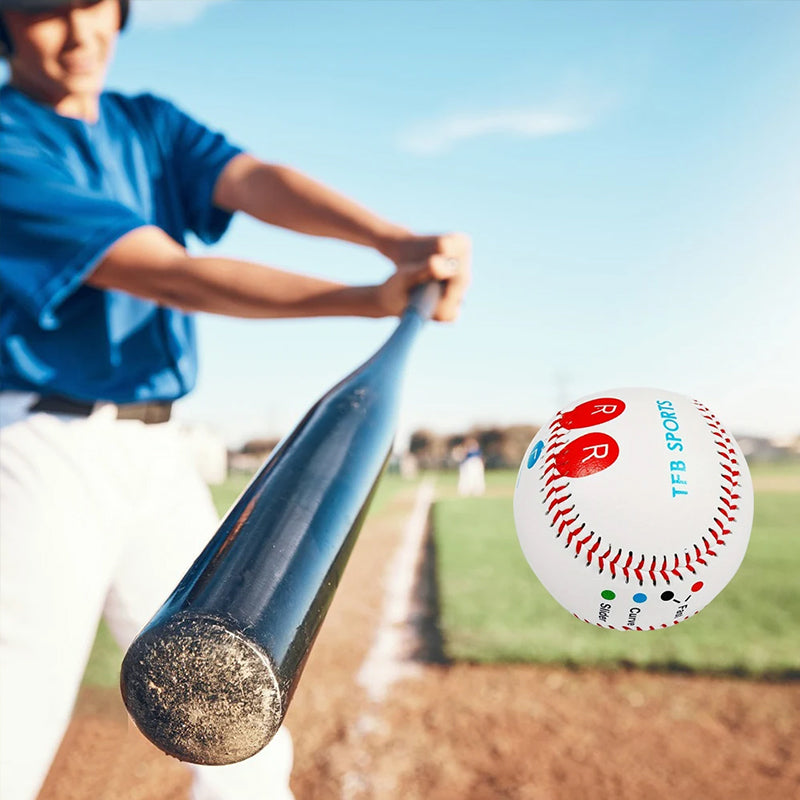 9-Inch Training Baseball with Finger Placement Markers