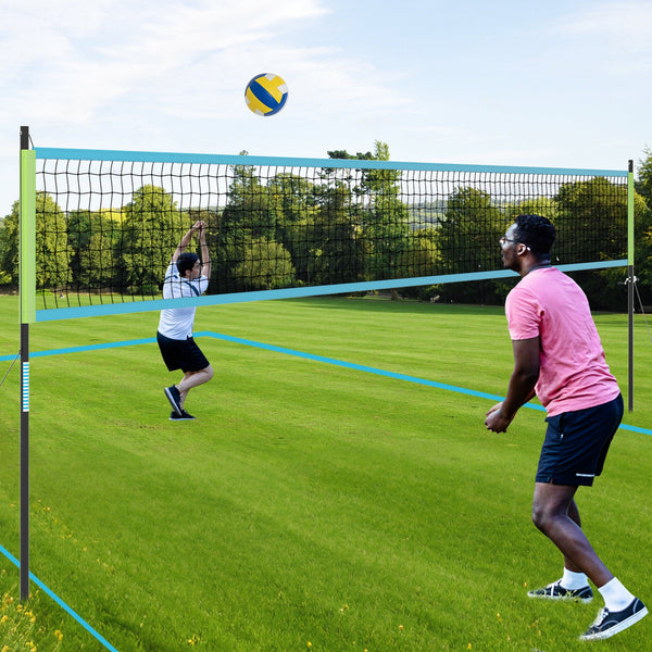 Portable Outdoor Volleyball Net Set Heavy-Duty System