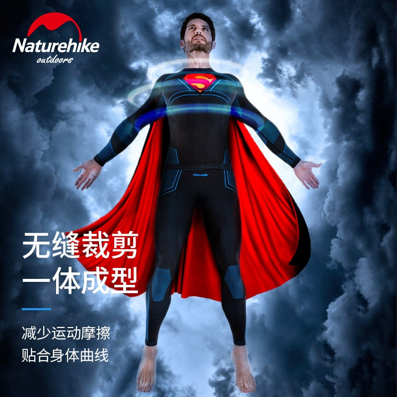 Quick-Drying Thermal Underwear Set for Skiing
