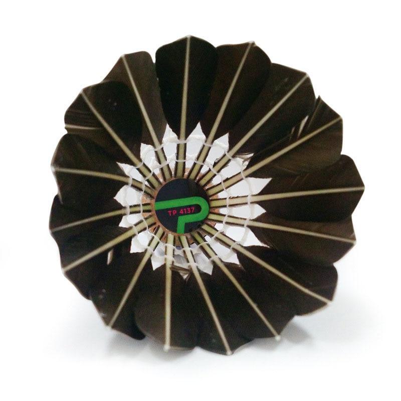 12PCS Badminton Shuttlecock Set with Storage Barrel