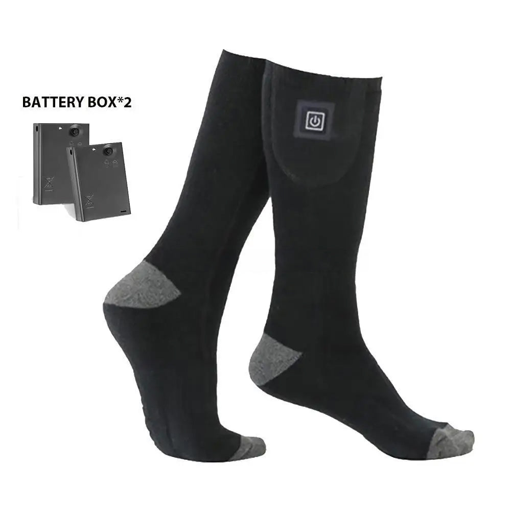 Rechargeable Electric Heated Winter Socks for Outdoor Sports