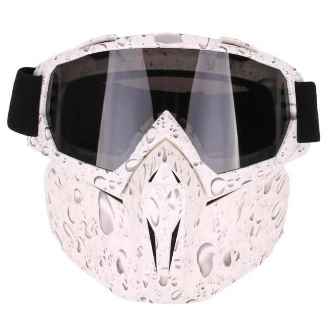 Windproof Ski and Snowboard Goggles with Face Mask