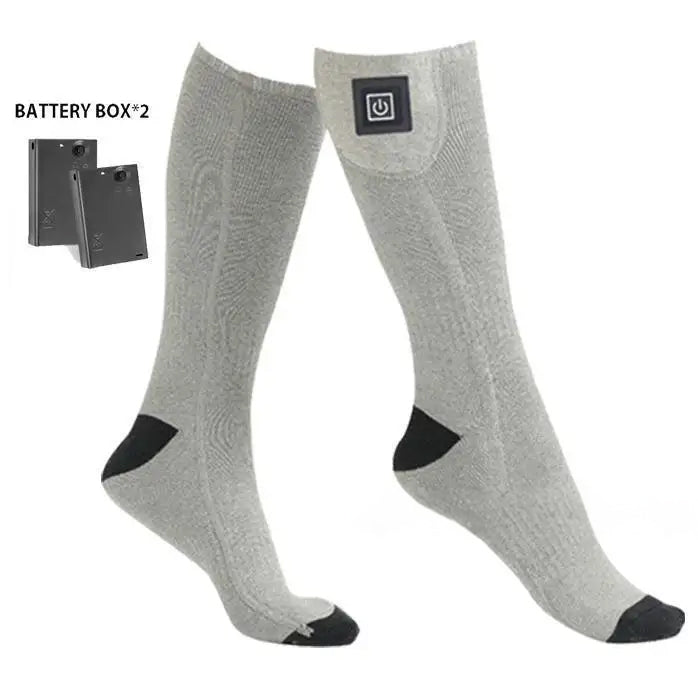 Rechargeable Electric Heated Winter Socks for Outdoor Sports