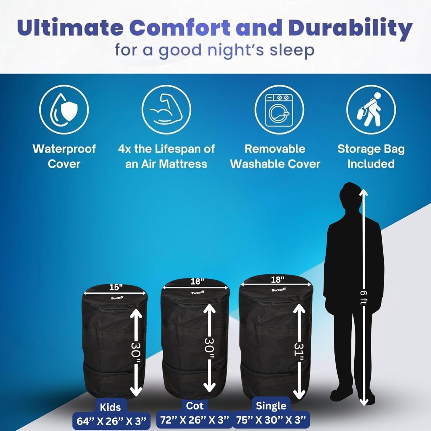 Portable Camping Sleep System for Outdoor Comfort