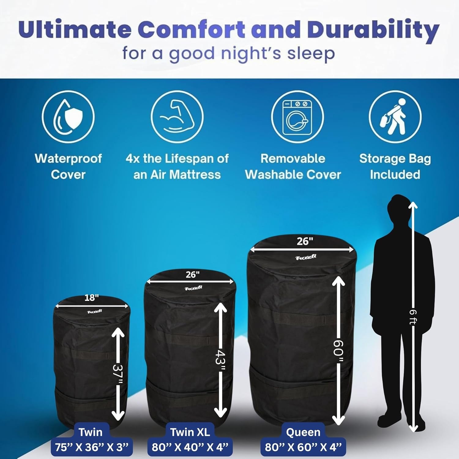 Portable Camping Sleep System for Outdoor Comfort