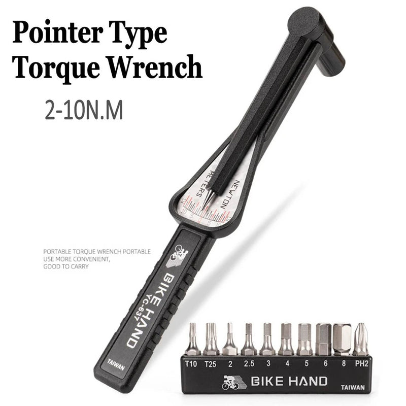 BIKE HAND Adjustable Torque Wrench Cycling Repair Tool Set