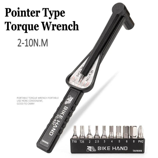 BIKE HAND Adjustable Torque Wrench Cycling Repair Tool Set
