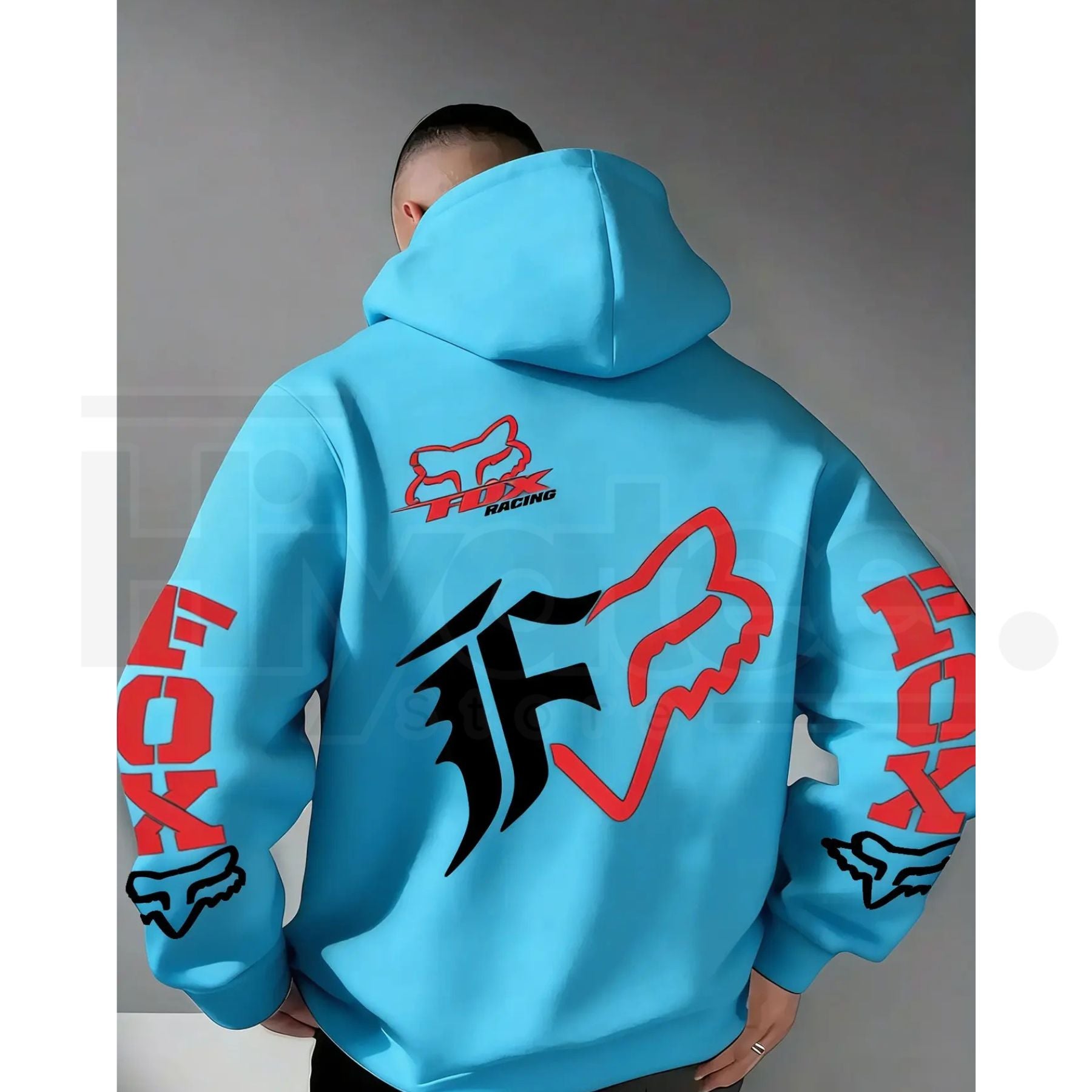 Sport-Themed Outdoor Hoodie Warm Breathable Cotton Blend Pullover