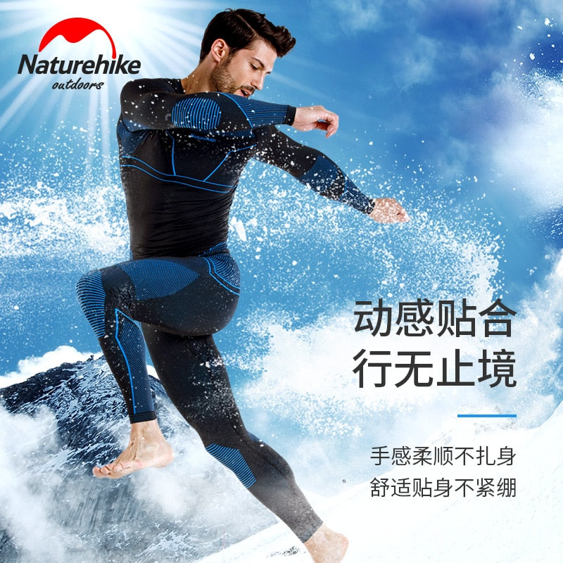 Quick-Drying Thermal Underwear Set for Skiing