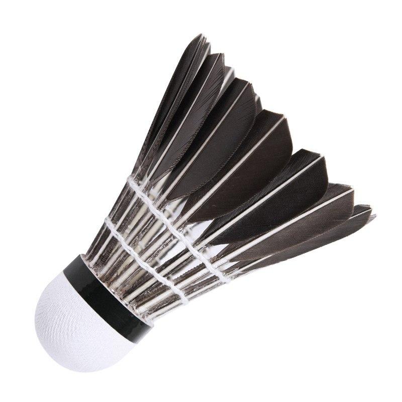 12PCS Badminton Shuttlecock Set with Storage Barrel