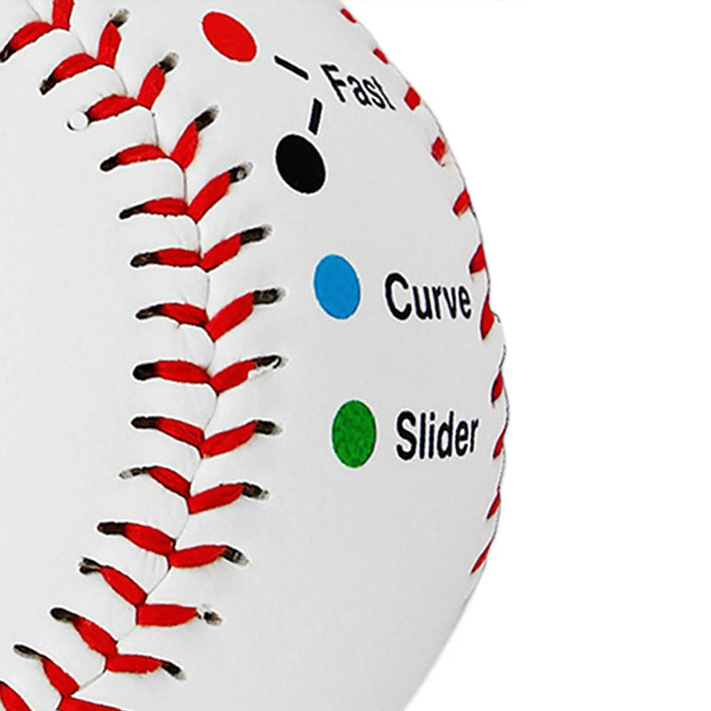 9-Inch Training Baseball with Finger Placement Markers