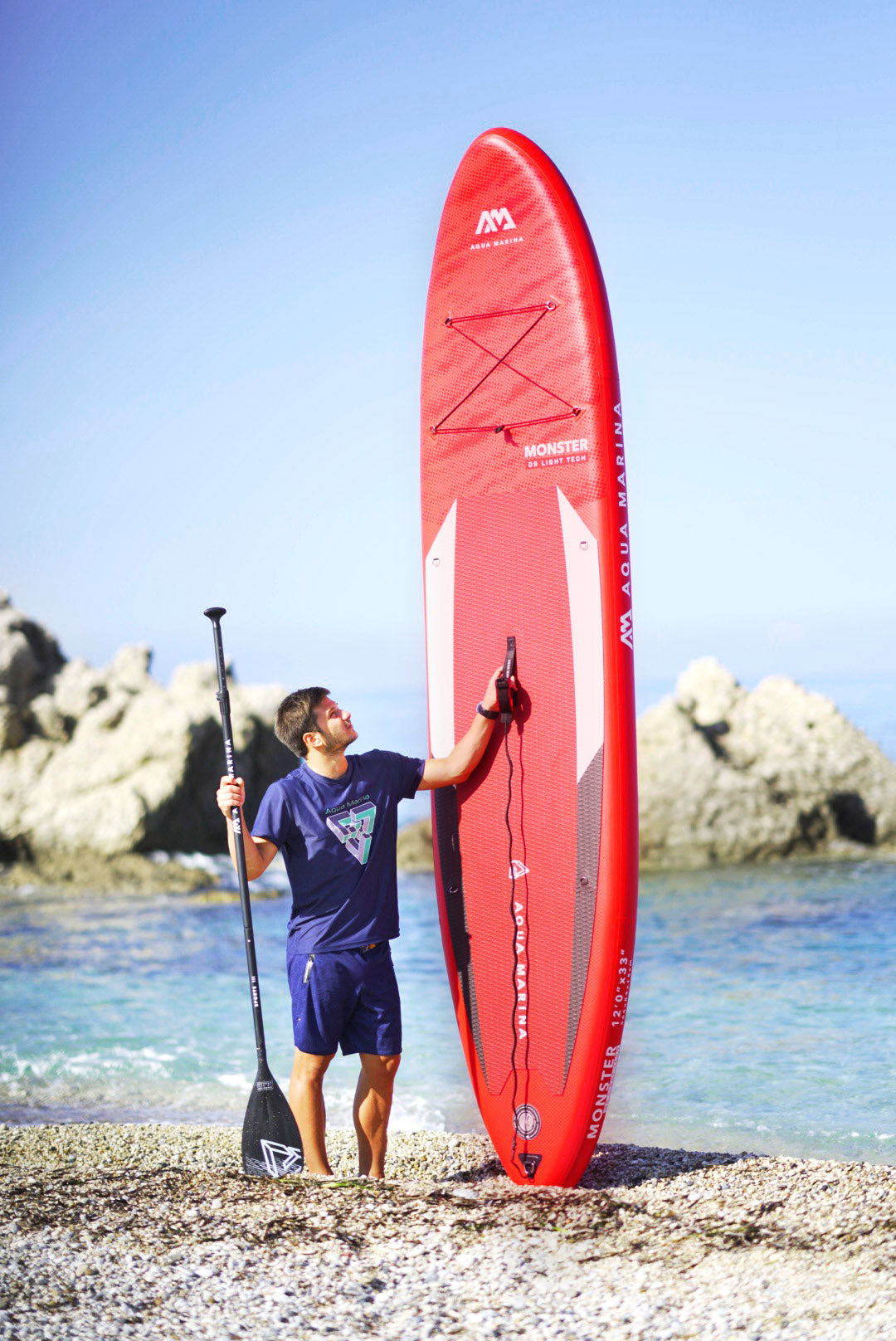 Aqua Marina M12'0" Inflatable All-Around SUP Paddle Board