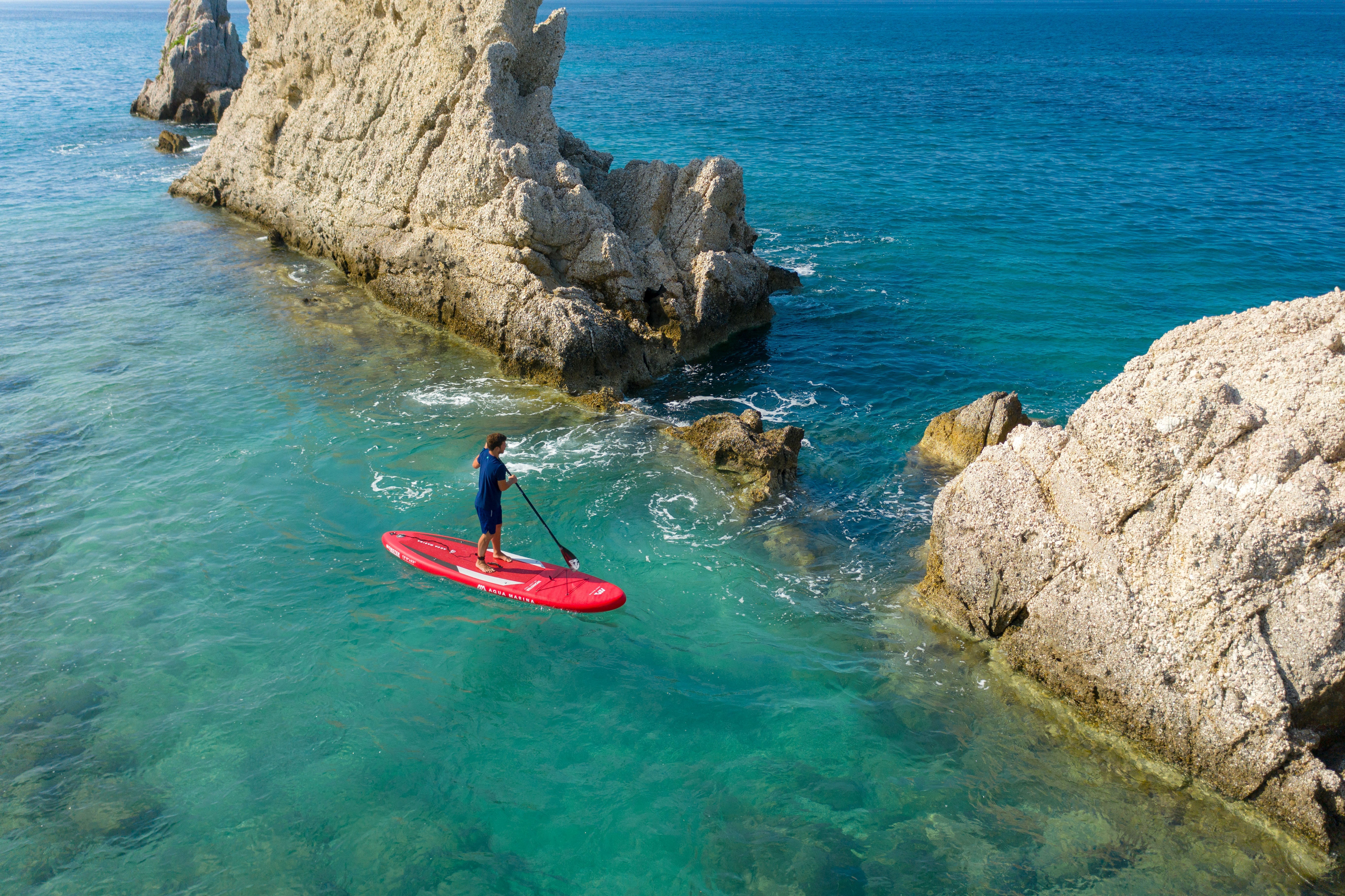 Aqua Marina M12'0" Inflatable All-Around SUP Paddle Board