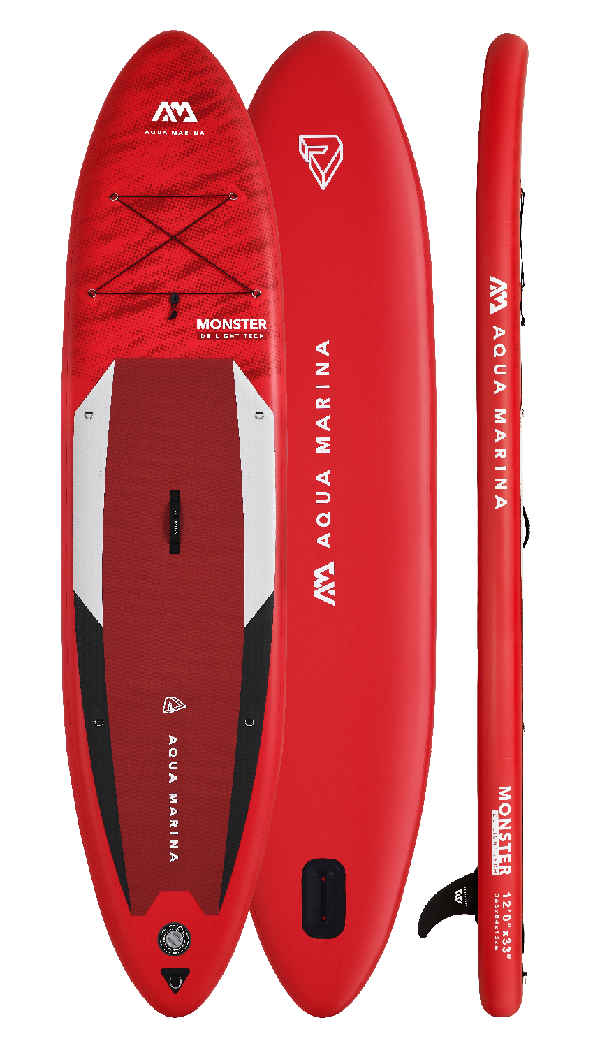 Aqua Marina M12'0" Inflatable All-Around SUP Paddle Board