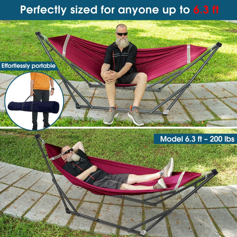 Tranquillo Original Collapsible Hammock with Stand