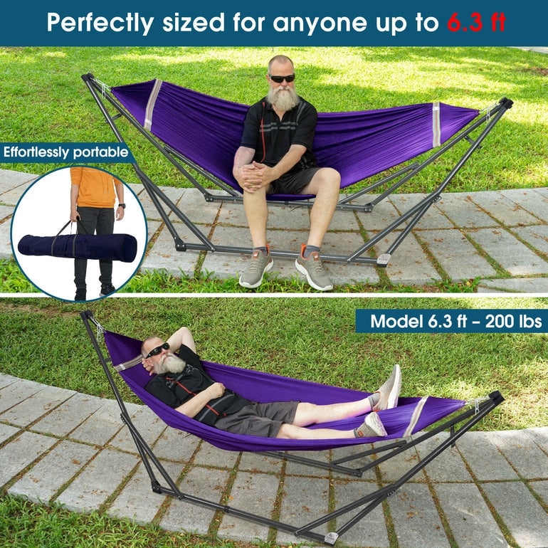 Tranquillo Original Collapsible Hammock with Stand