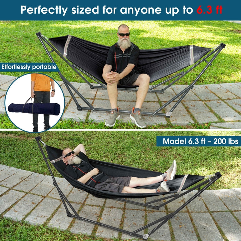 Tranquillo Original Collapsible Hammock with Stand