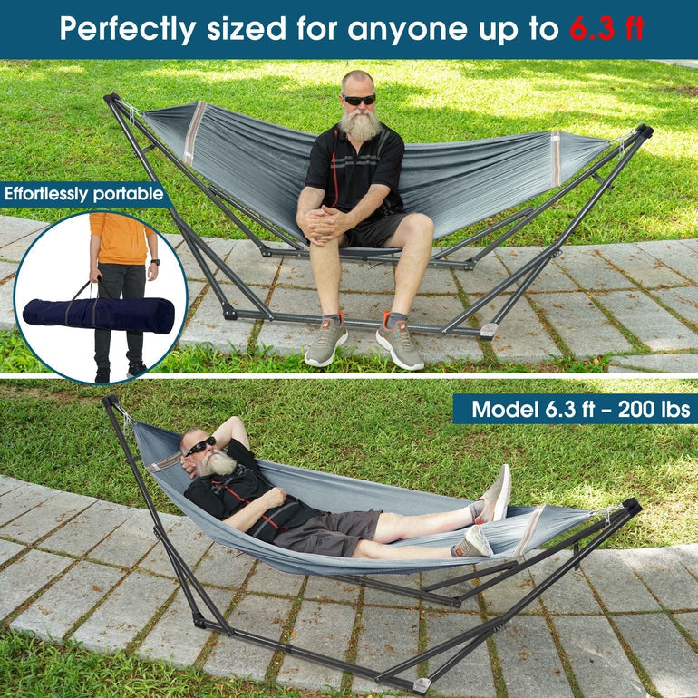 Tranquillo Original Collapsible Hammock with Stand