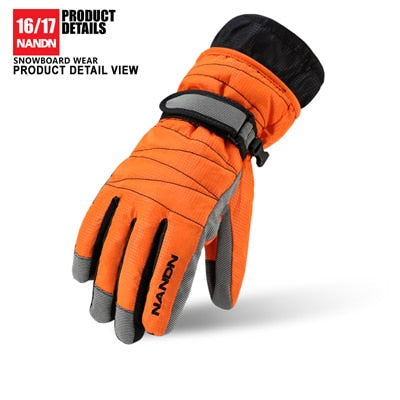 Waterproof Windproof Ski Gloves for Winter Sports