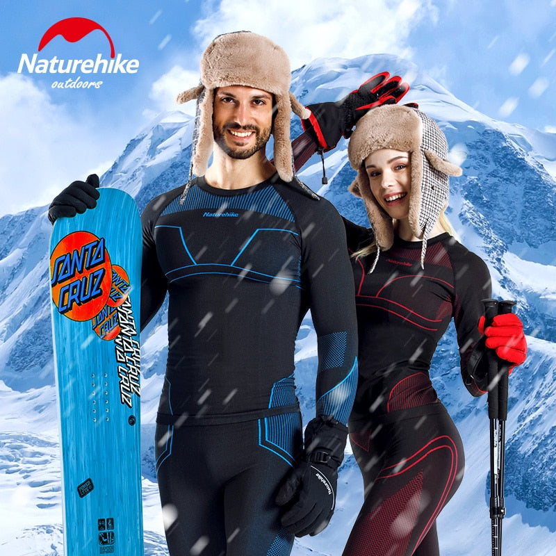 Quick-Drying Thermal Underwear Set for Skiing