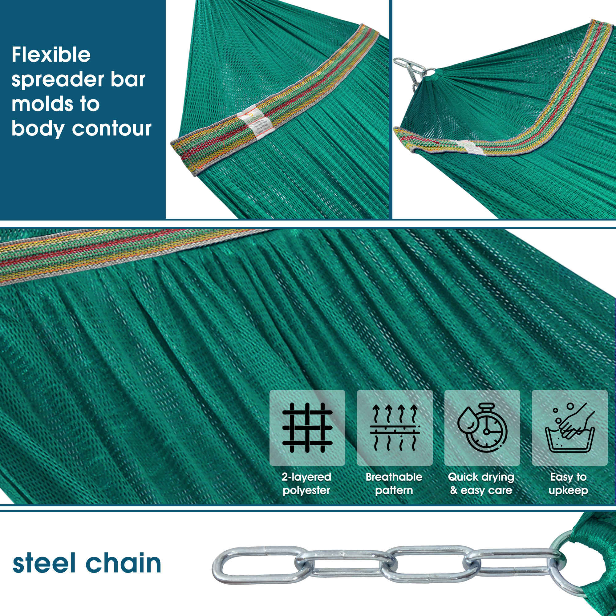 Tranquillo Original Collapsible Hammock with Stand