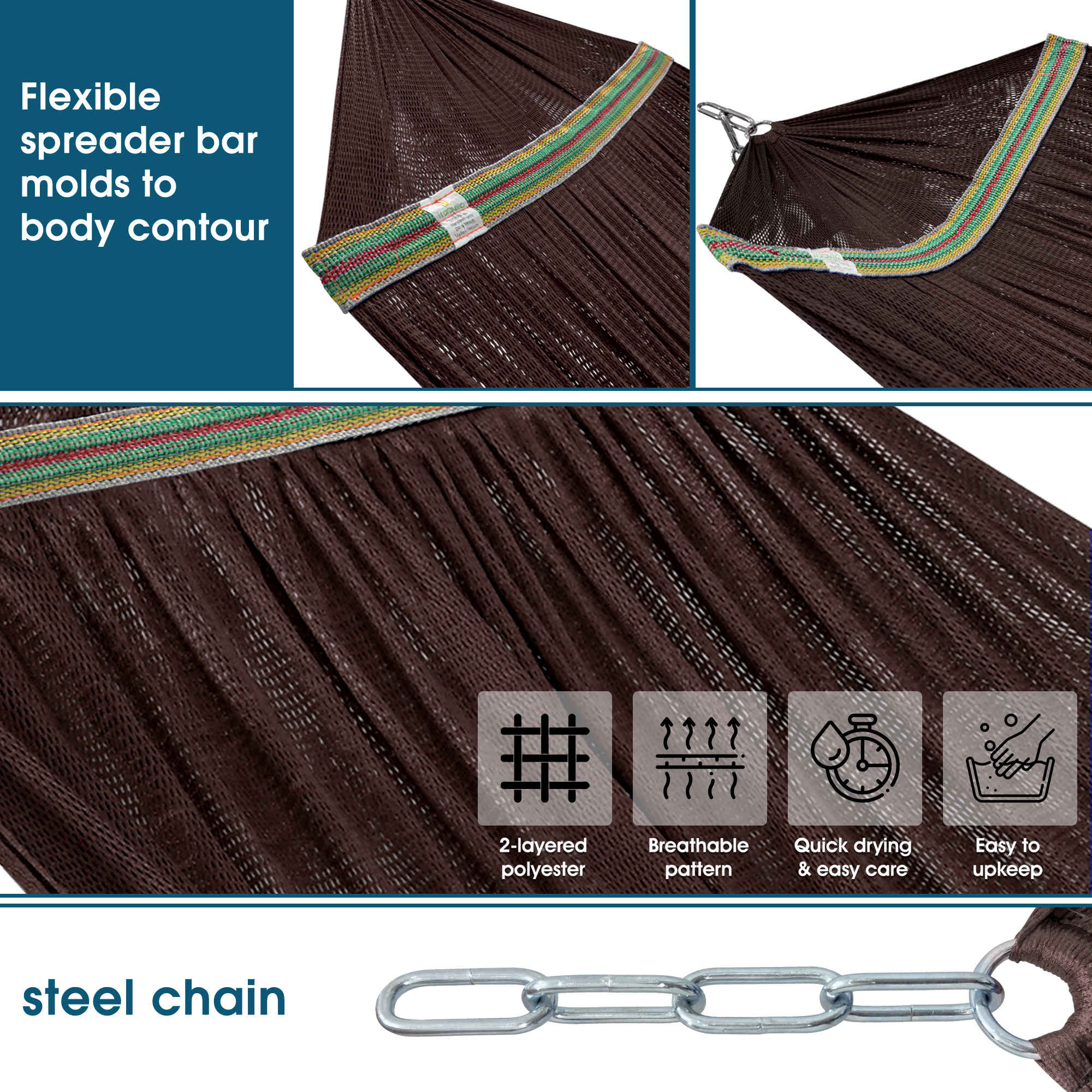 Tranquillo Original Collapsible Hammock with Stand