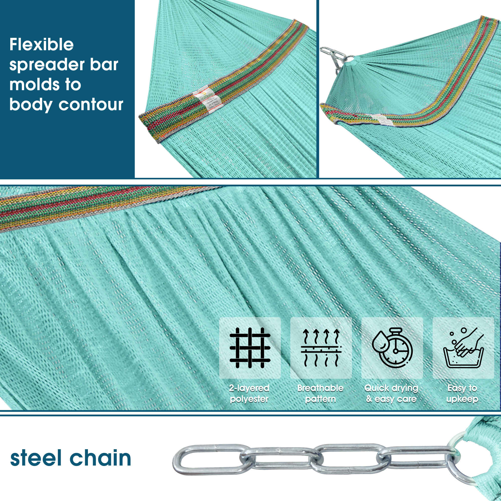 Tranquillo Original Collapsible Hammock with Stand