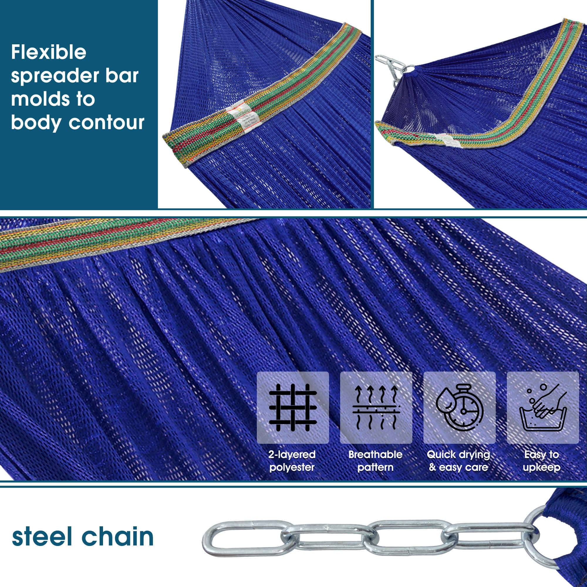 Tranquillo Original Collapsible Hammock with Stand