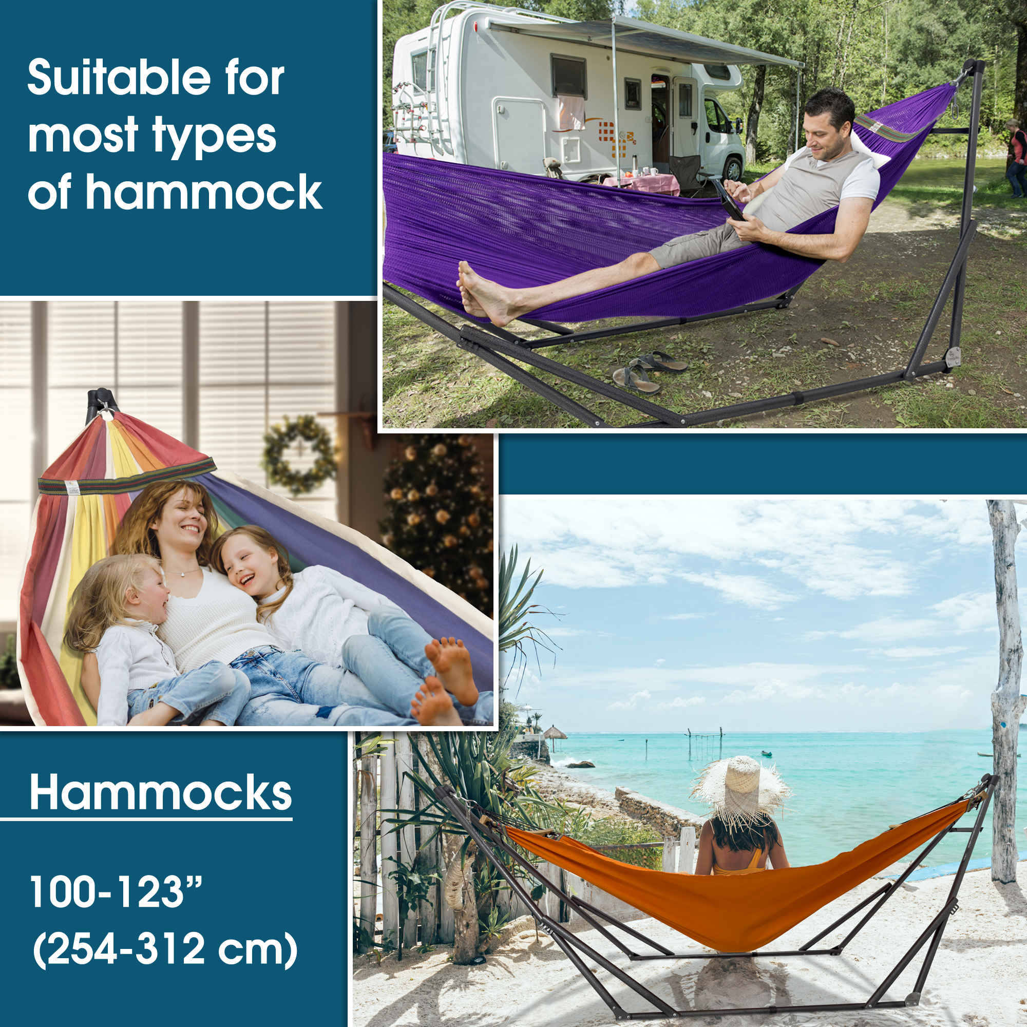 Tranquillo Original Collapsible Hammock with Stand