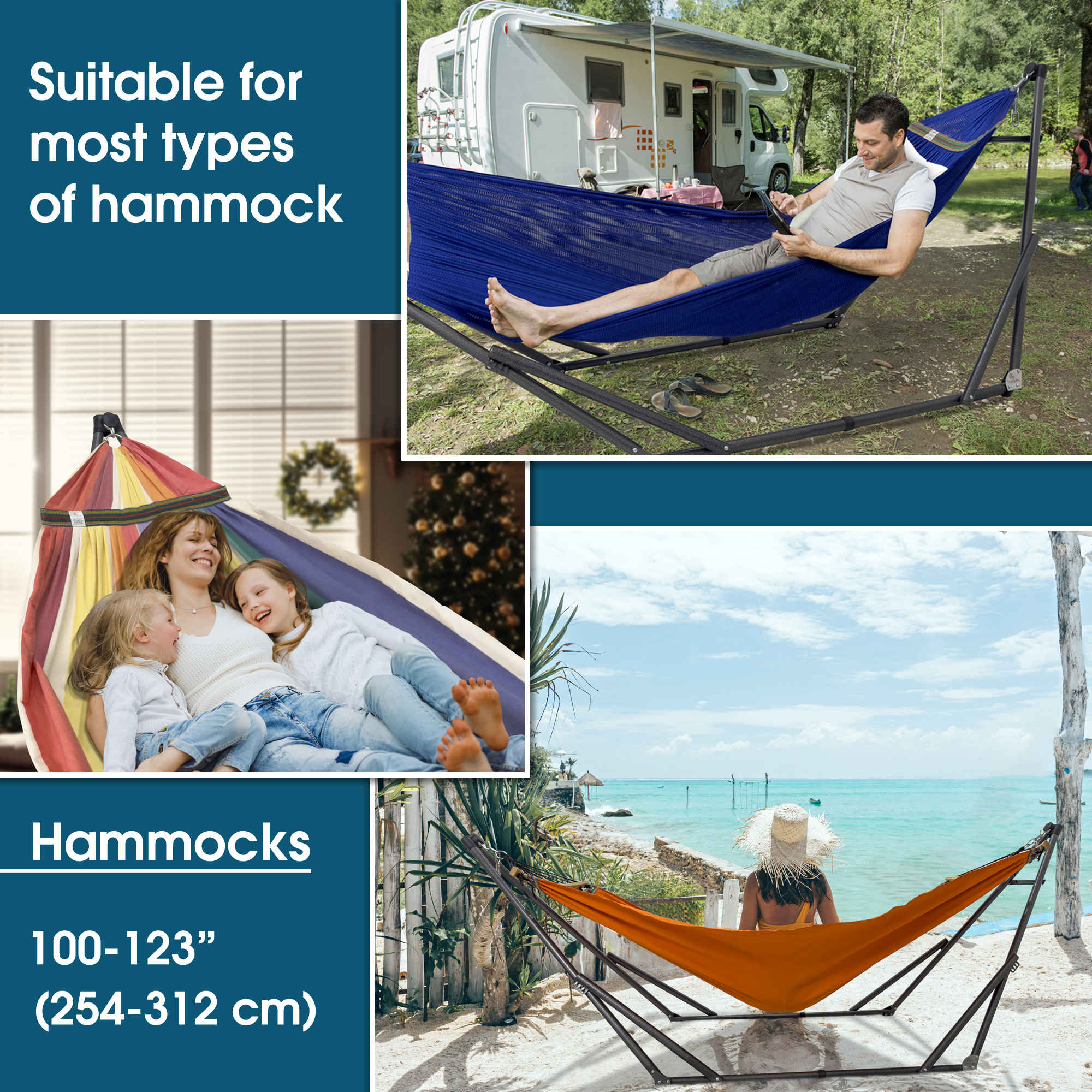 Tranquillo Original Collapsible Hammock with Stand