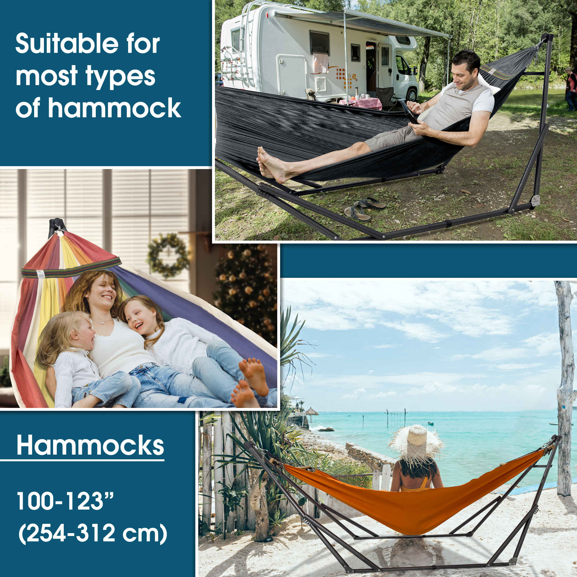 Tranquillo Original Collapsible Hammock with Stand