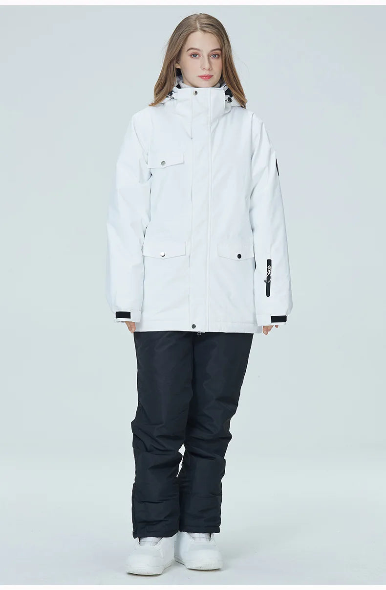Women’s Waterproof Windproof Ski Suit for Winter Sports