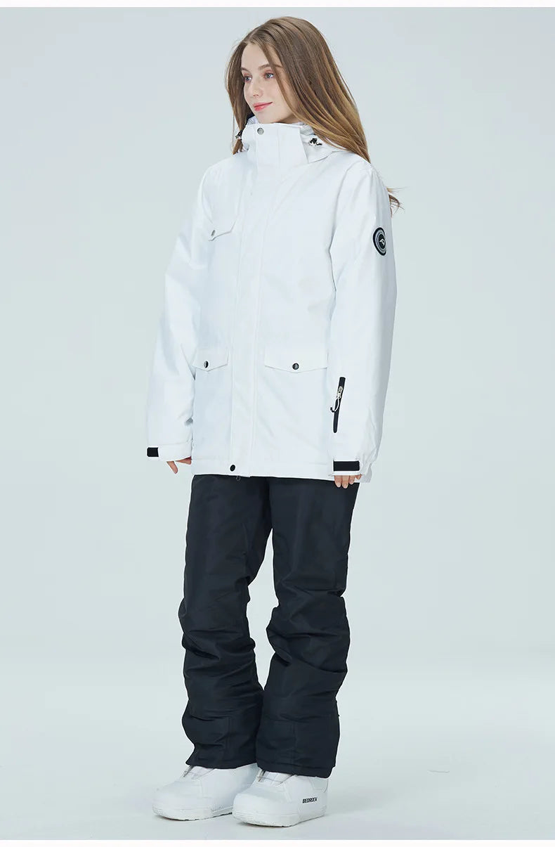 Women’s Waterproof Windproof Ski Suit for Winter Sports