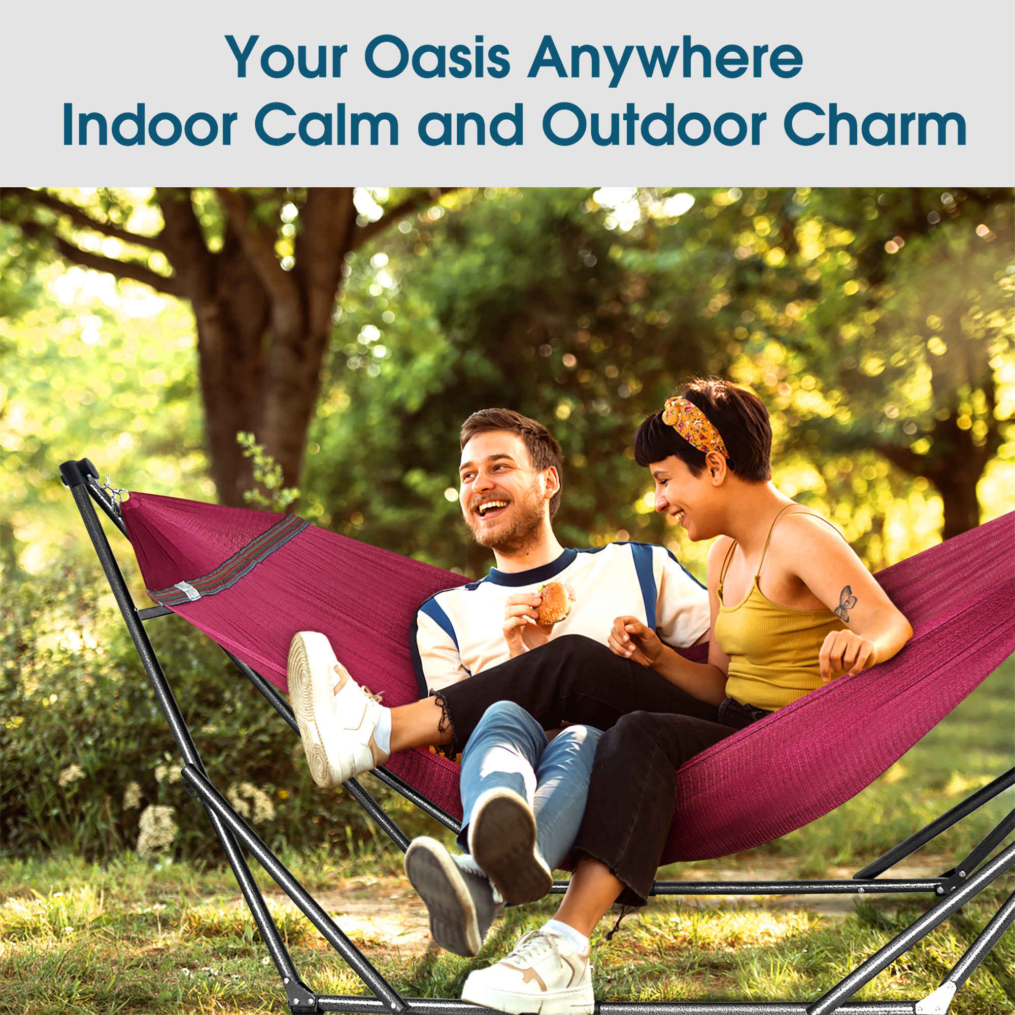 Tranquillo Original Collapsible Hammock with Stand