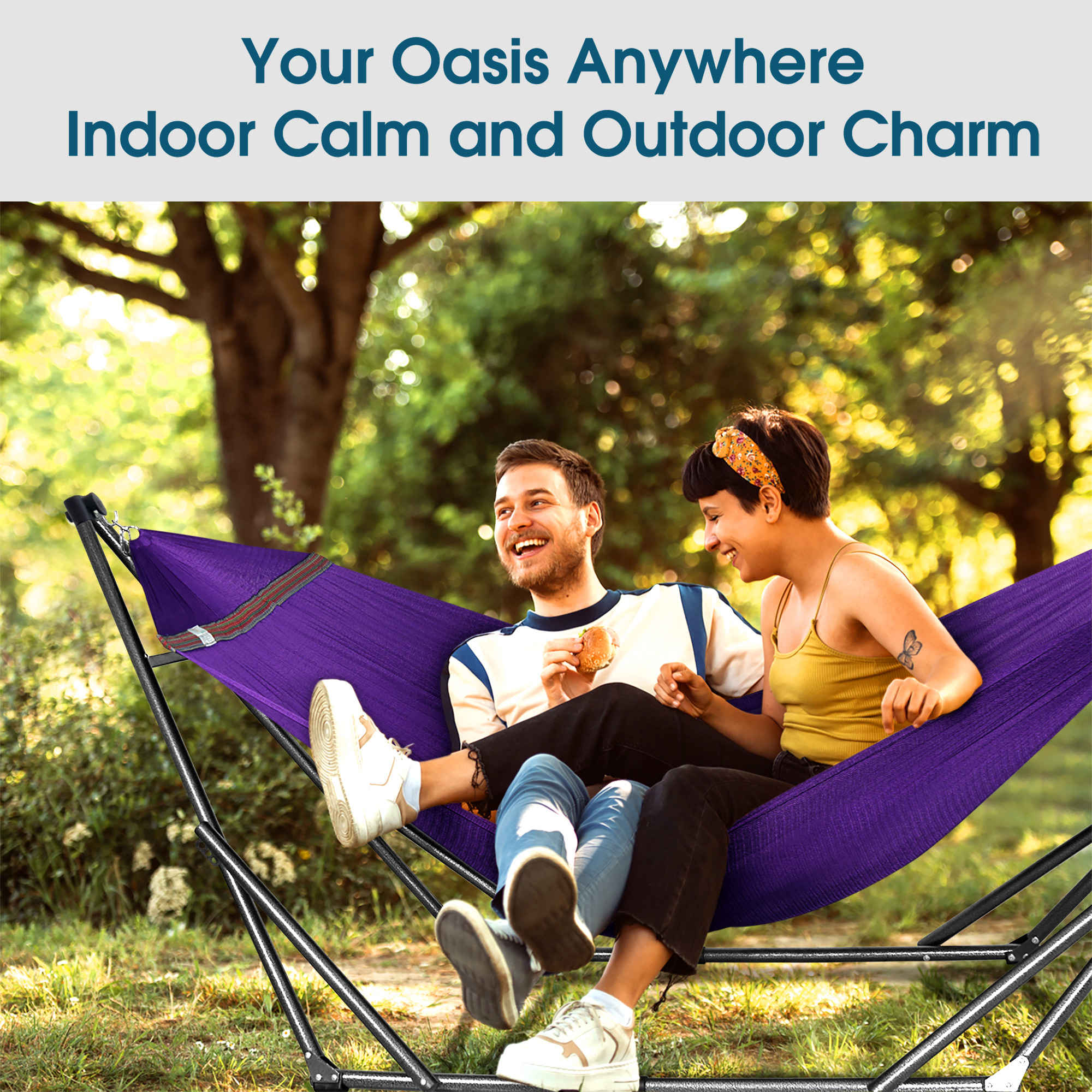 Tranquillo Original Collapsible Hammock with Stand