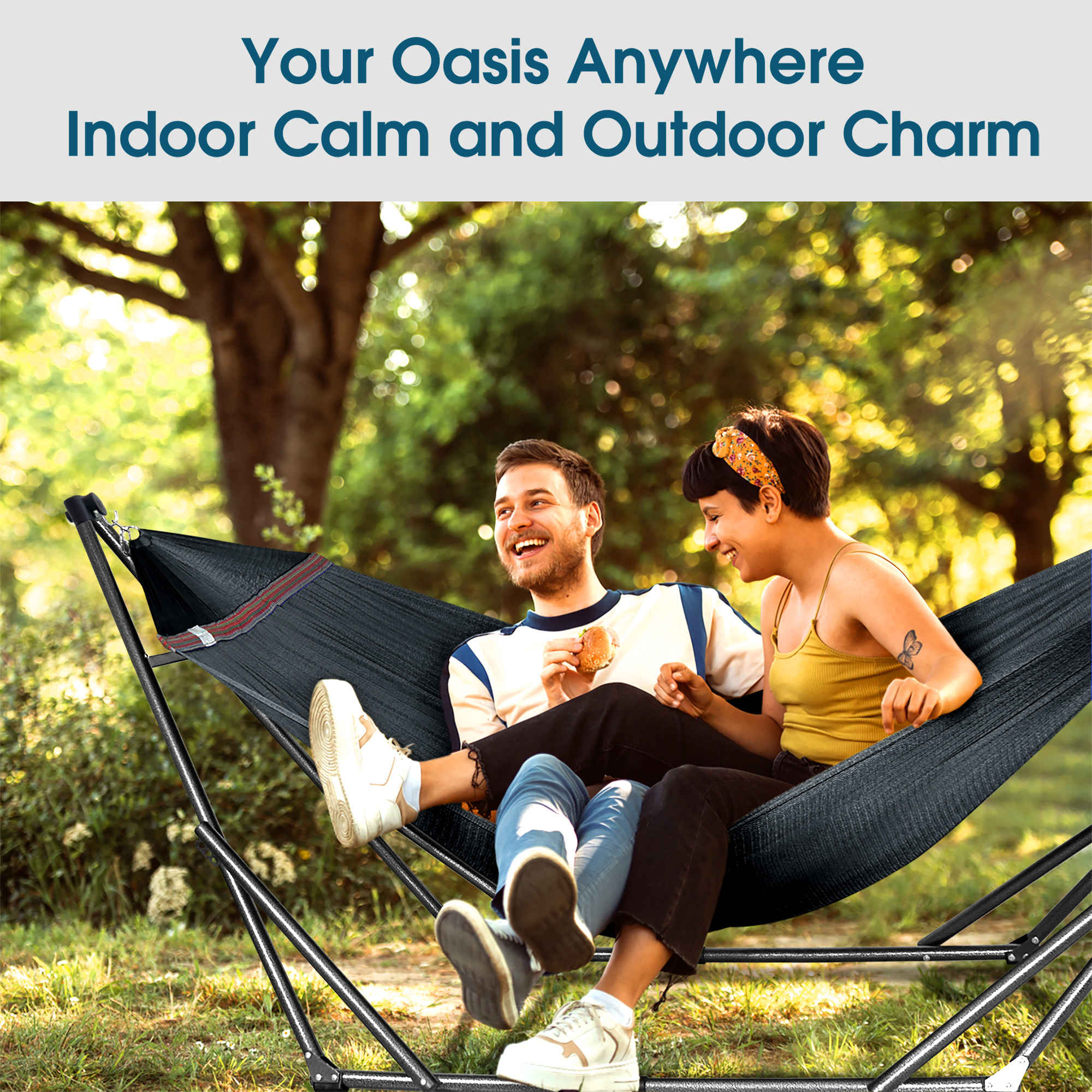 Tranquillo Original Collapsible Hammock with Stand