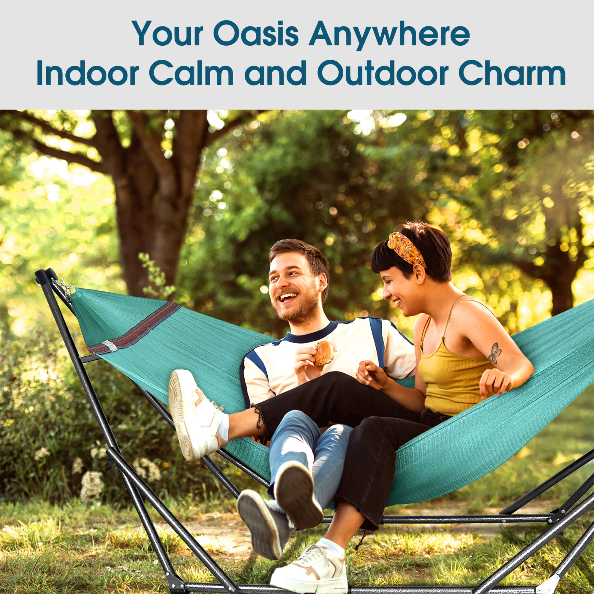 Tranquillo Original Collapsible Hammock with Stand