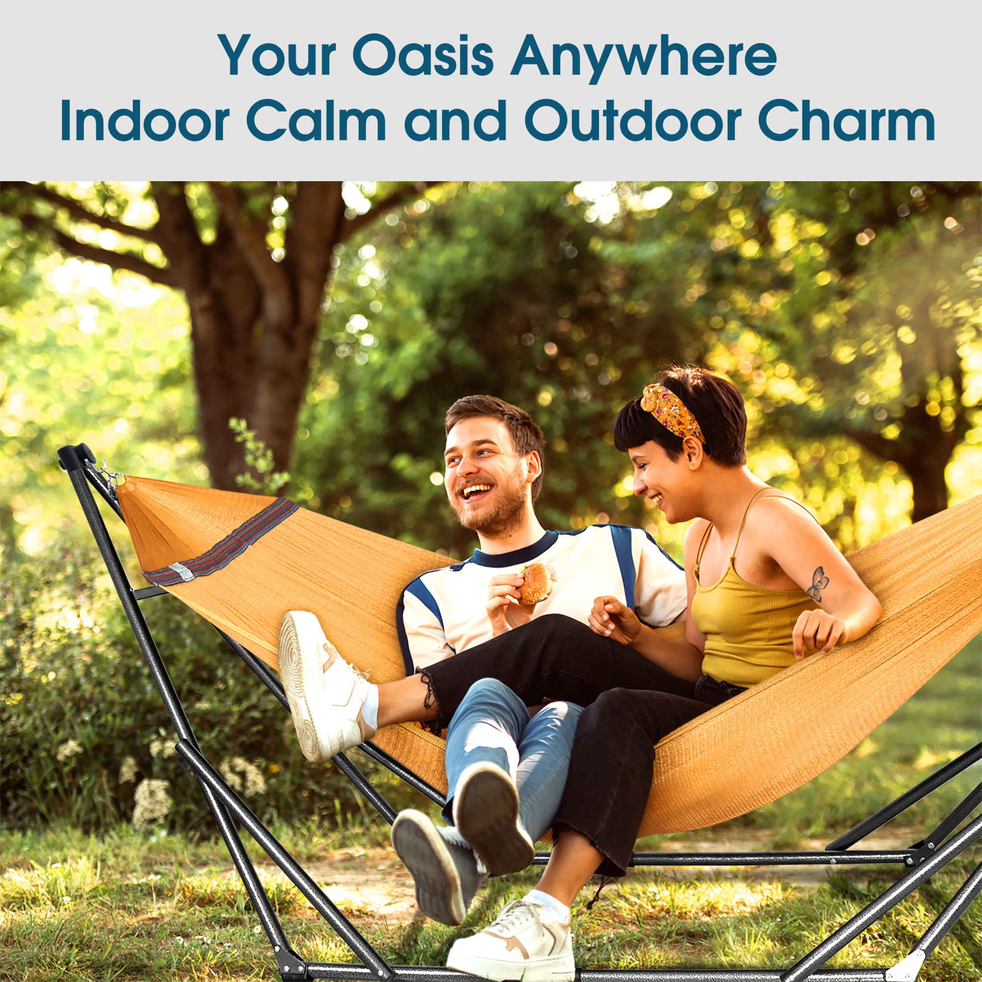 Tranquillo Original Collapsible Hammock with Stand
