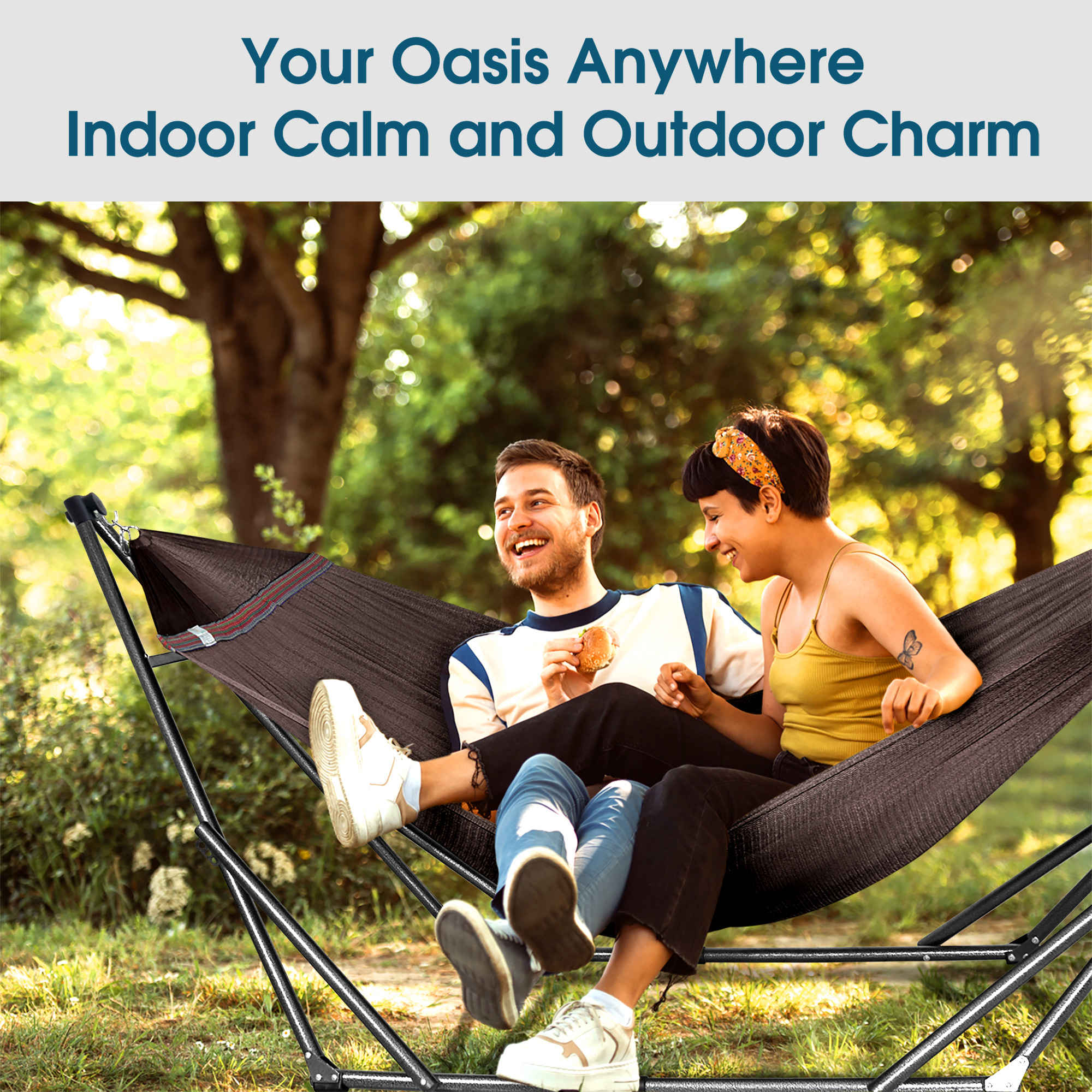 Tranquillo Original Collapsible Hammock with Stand