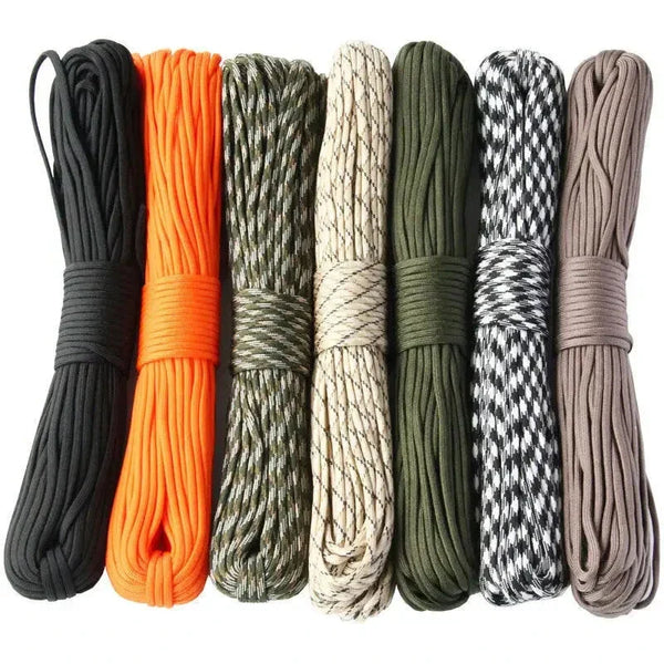 7-Core 550 Paracord Survival Rope for Camping and Hiking