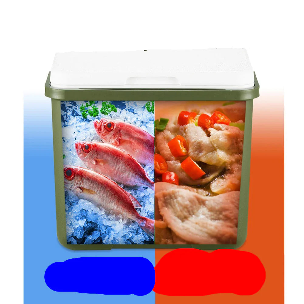 Camping Cooler Box Food Preservation BBQ Storage Equipment