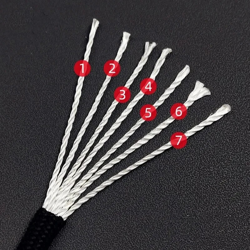7-Core 550 Paracord Survival Rope for Camping and Hiking