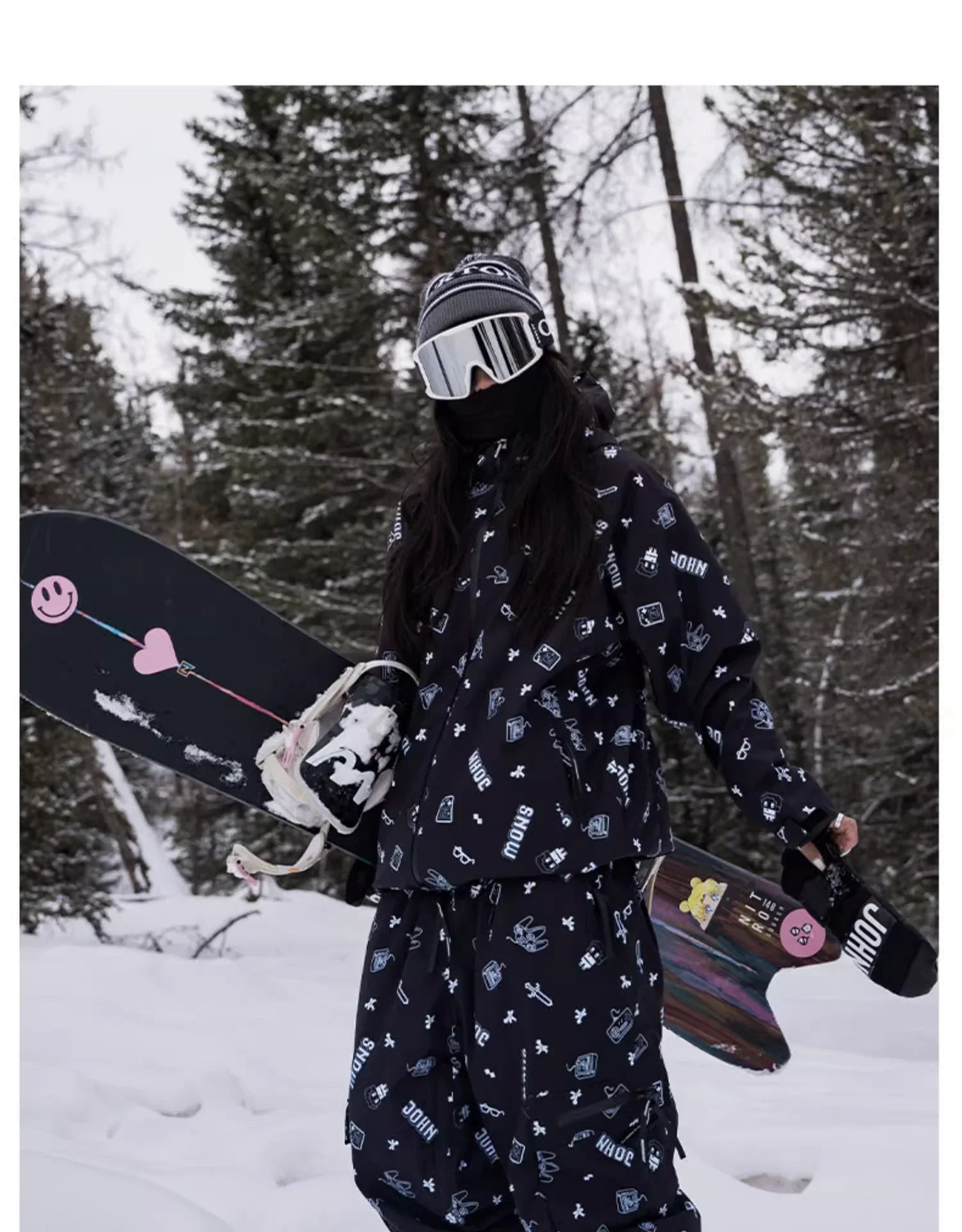 Women’s Waterproof Windproof Ski Suit Set