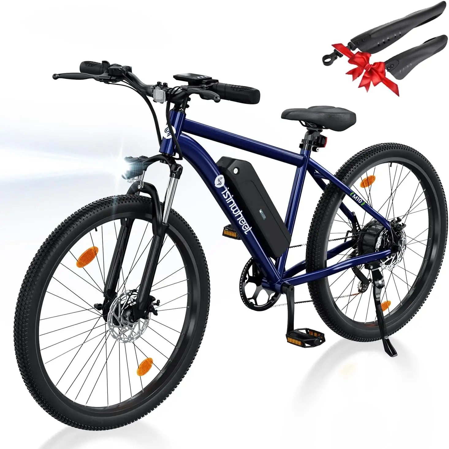 20MPH Electric Mountain Bike with Removable Battery & 35 Speeds