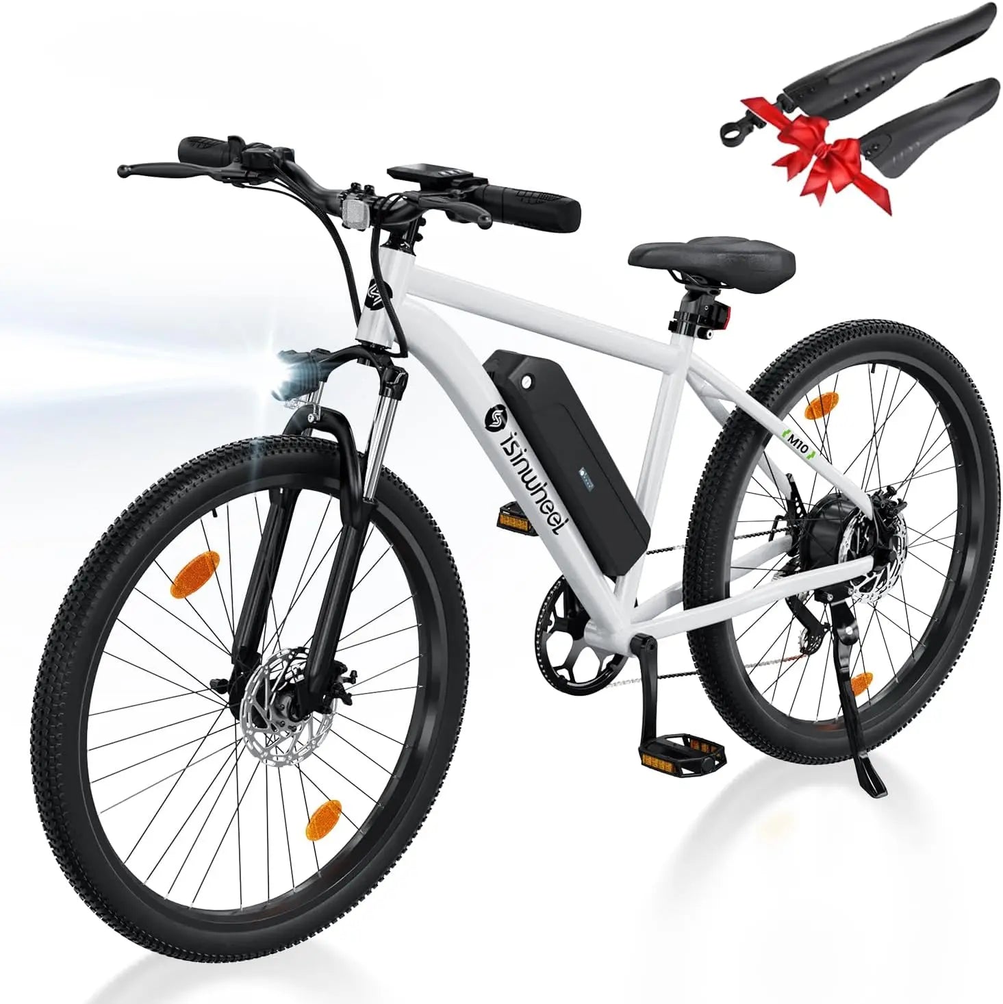 20MPH Electric Mountain Bike with Removable Battery & 35 Speeds