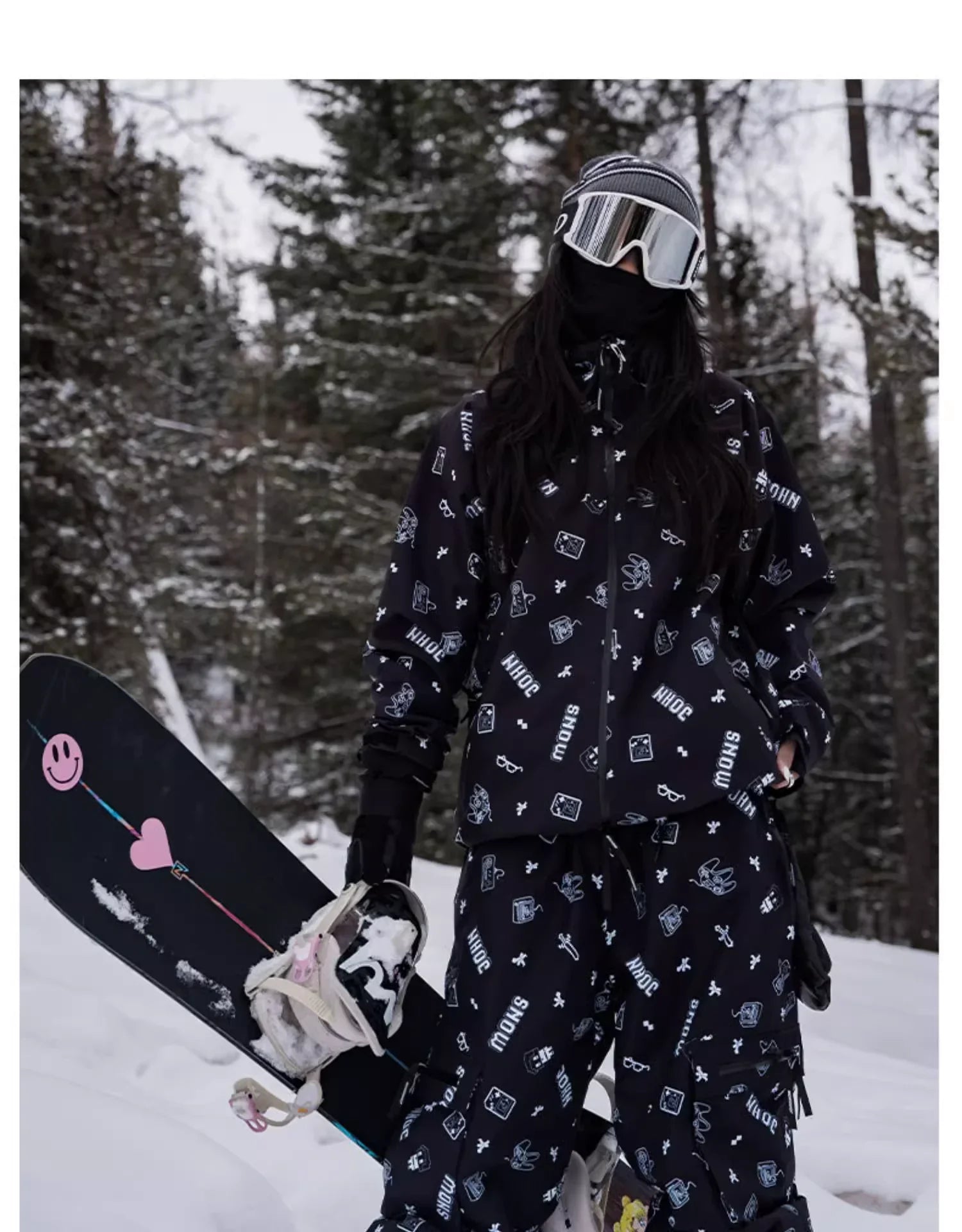 Women’s Waterproof Windproof Ski Suit Set