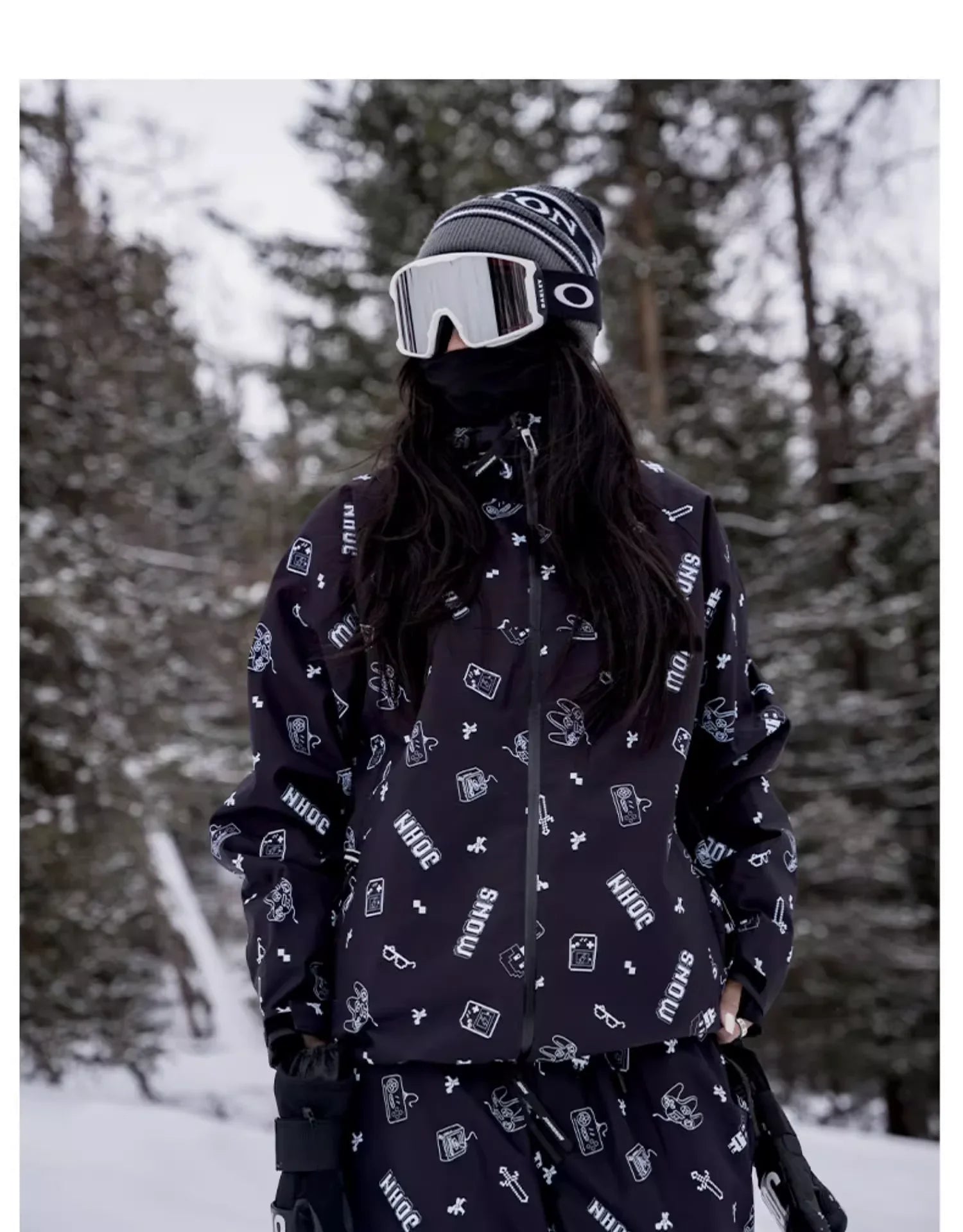 Women’s Waterproof Windproof Ski Suit Set